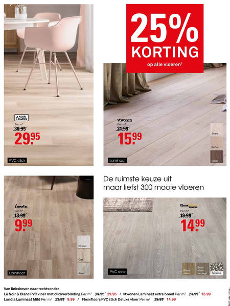 Kunststof Vloer Folder Aanbieding Bij Karwei Details