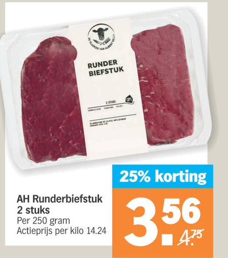 Biefstuk Folder Aanbieding Bij Albert Heijn Details