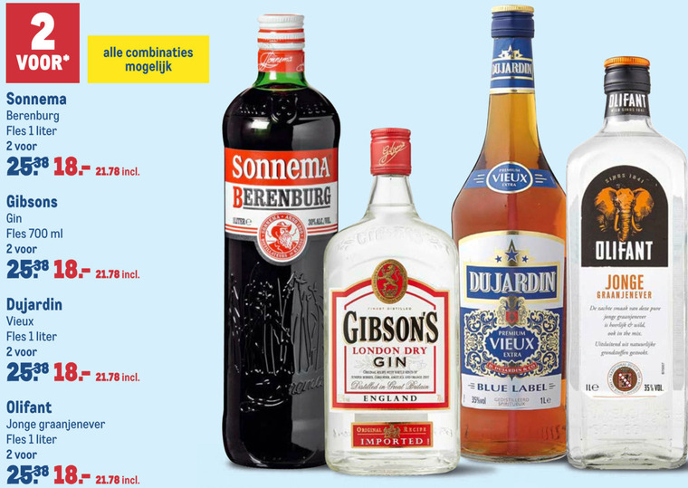 Sonnema Jenever Vieux Folder Aanbieding Bij Makro Details