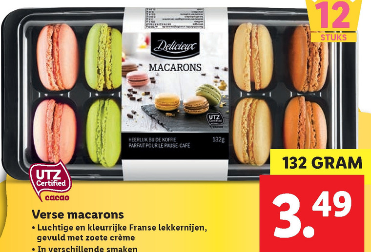 Delicieux Macaron Folder Aanbieding Bij Lidl Details