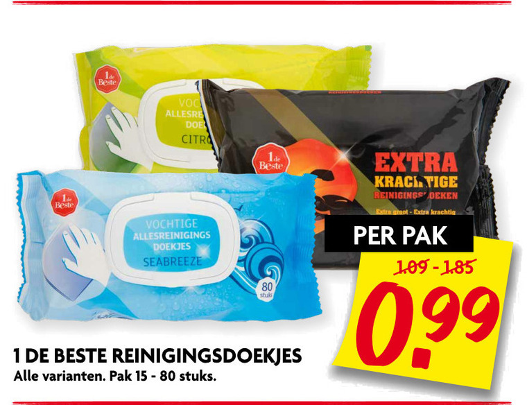 De Beste Vochtige Schoonmaakdoekjes Folder Aanbieding Bij Dekamarkt