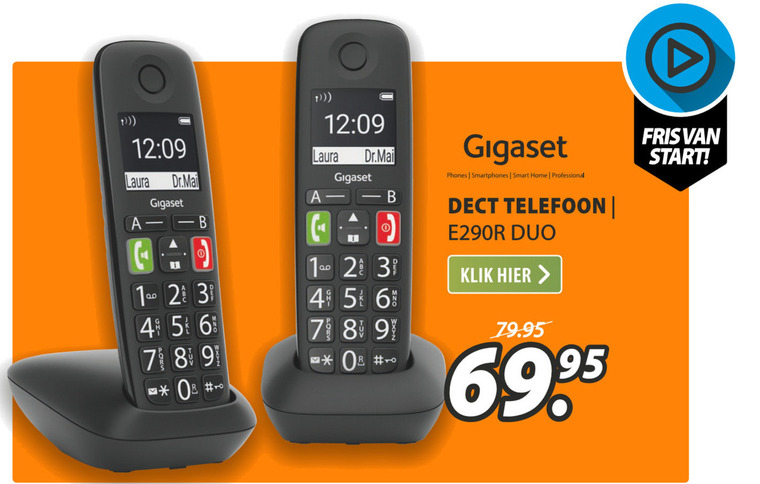 Gigaset Telefoon Folder Aanbieding Bij Expert Details