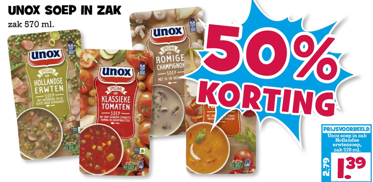 Unox Soep Folder Aanbieding Bij Boons Markt Details