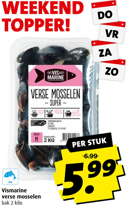 Mosselen Folder Aanbieding Bij Boni Details