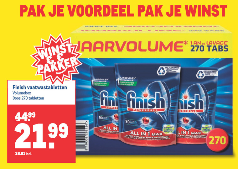 Finish Vaatwasmiddel Folder Aanbieding Bij Makro Details