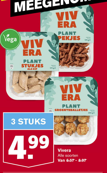 Vivera Vegetarisch Folder Aanbieding Bij Hoogvliet Details