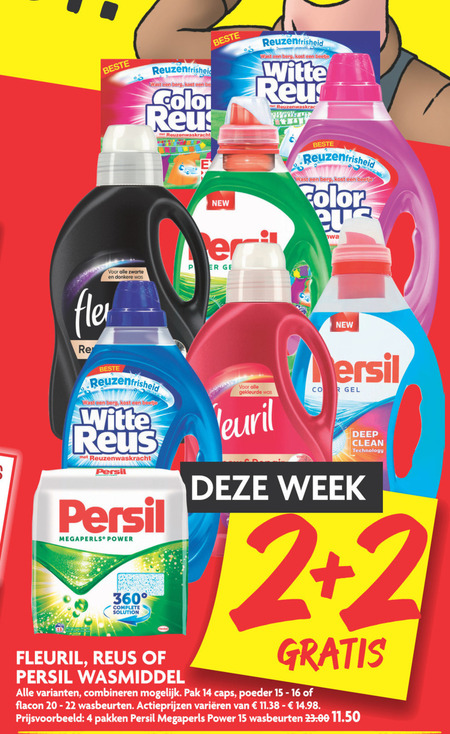 Persil Wasmiddel Folder Aanbieding Bij Dekamarkt Details