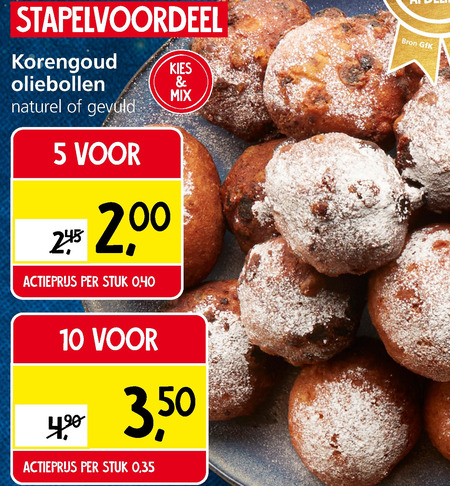 Oliebollen Folder Aanbieding Bij Jan Linders Details