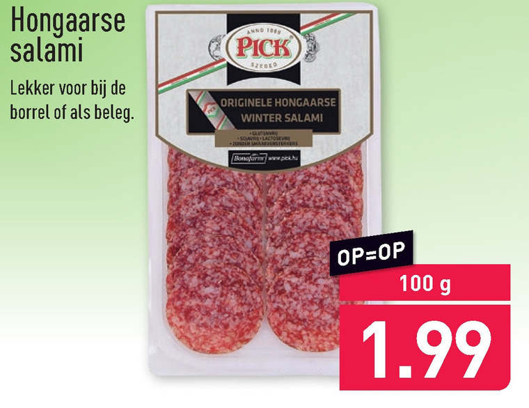 Salami Folder Aanbieding Bij Aldi Details