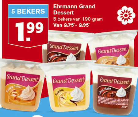 Ehrmann Toetje Folder Aanbieding Bij Hoogvliet Details