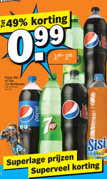 Pepsi Cola Frisdrank Folder Aanbieding Bij Albert Heijn Details