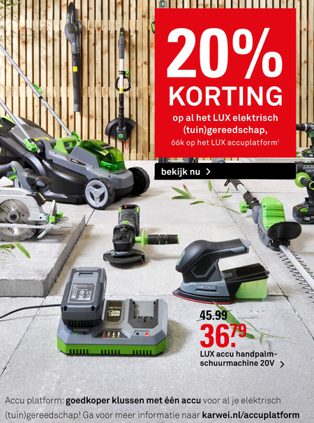 Folder Aanbieding Bij Karwei Details