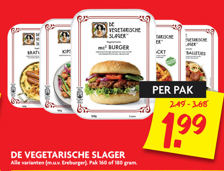 De Vegetarische Slager Vegetarisch Folder Aanbieding Bij Dekamarkt