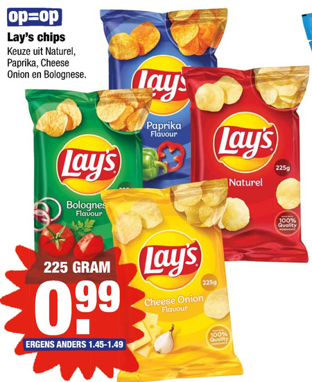 Lays Chips Folder Aanbieding Bij Aldi Details