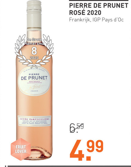 Pierre De Prunet Rose Folder Aanbieding Bij Gall Gall Details