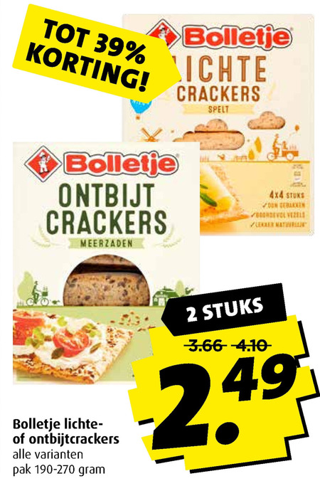 Bolletje Crackers Folder Aanbieding Bij Boni Details