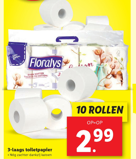 Floralys Toiletpapier Folder Aanbieding Bij Lidl Details