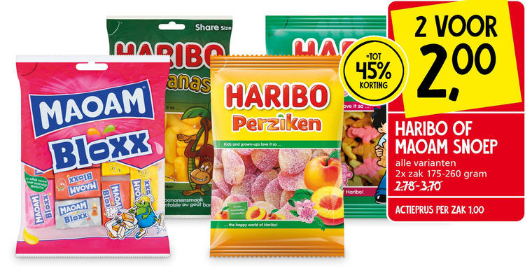 Haribo Snoep Folder Aanbieding Bij Jan Linders Details