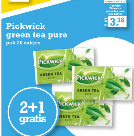 Pickwick Thee Folder Aanbieding Bij Boons Markt Details