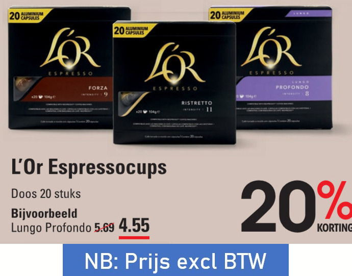 Douwe Egberts L Or Koffiecups Folder Aanbieding Bij Sligro Details