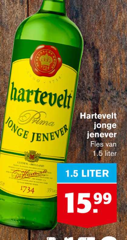 Hartevelt Jenever Folder Aanbieding Bij Hoogvliet Details