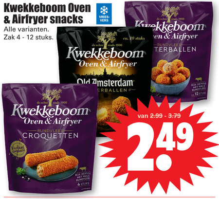 Kwekkeboom Bitterballen Kroket Folder Aanbieding Bij Dirk Details