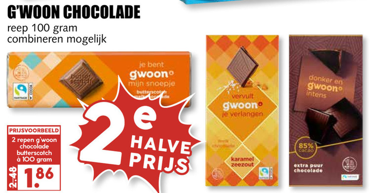 Gwoon Chocolade Folder Aanbieding Bij Mcd Supermarkt Basis Details