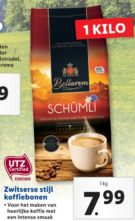 Bellarom Koffiebonen Folder Aanbieding Bij Lidl Details