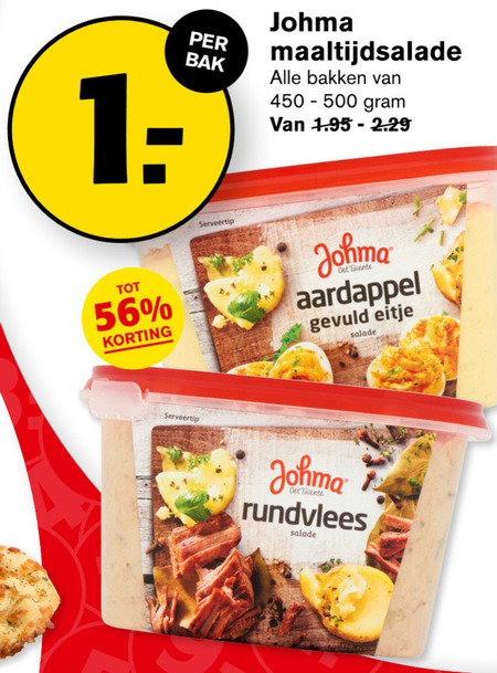 Johma Salade Folder Aanbieding Bij Hoogvliet Details