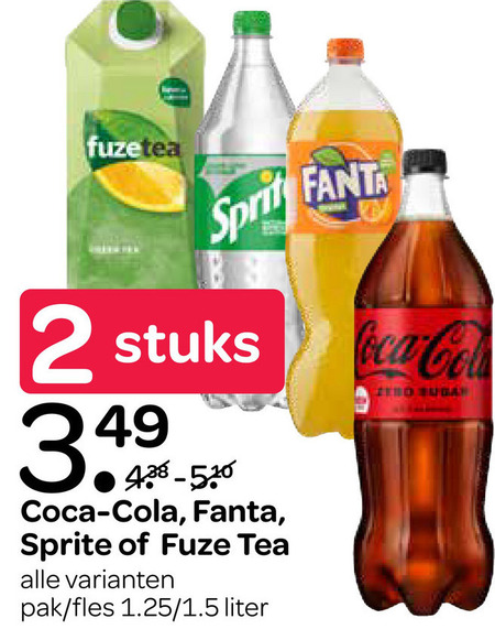 Sprite Ice Tea Cola Folder Aanbieding Bij Spar Details