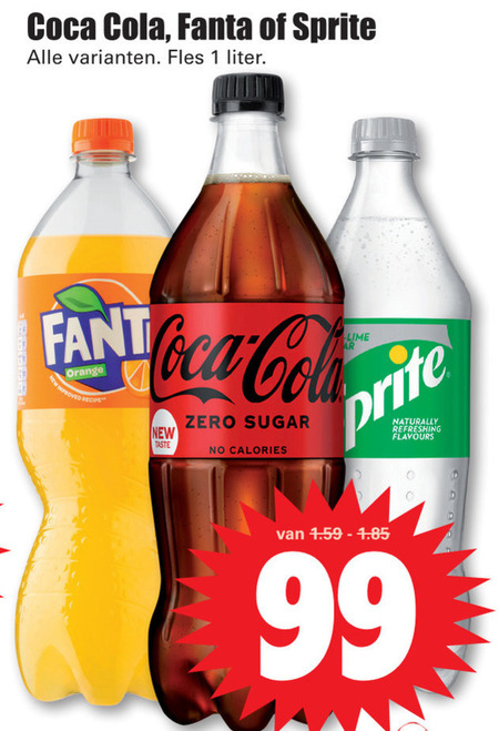 Fanta Frisdrank Cola Folder Aanbieding Bij Dirk Details