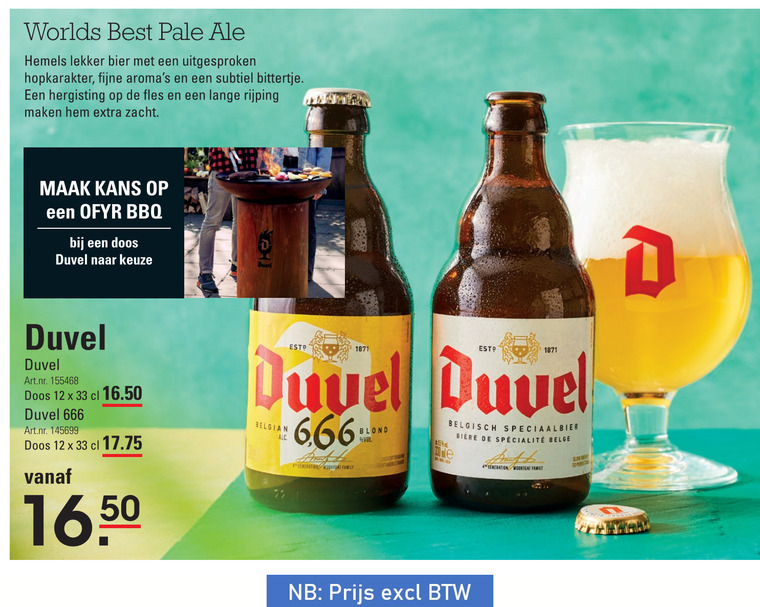 Duvel Speciaalbier Folder Aanbieding Bij Sligro Details