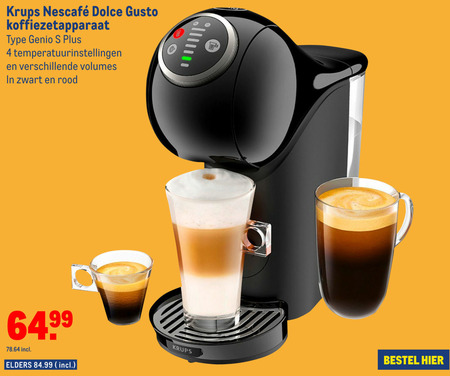 Krups Dolce Gusto Apparaat Folder Aanbieding Bij Makro Details