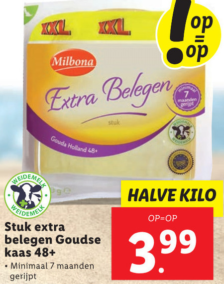 Milbona Kaas Folder Aanbieding Bij Lidl Details