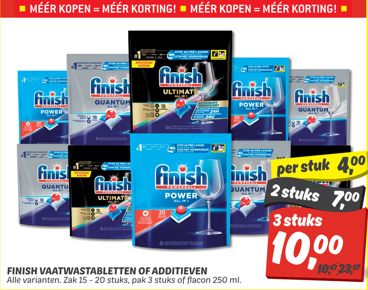 Finish Vaatwasmiddel Folder Aanbieding Bij Dekamarkt Details