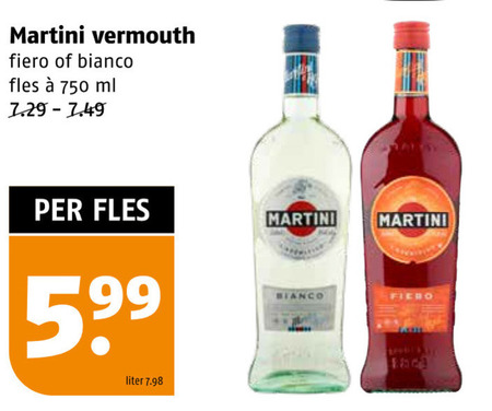 Martini Vermouth Folder Aanbieding Bij Poiesz Details