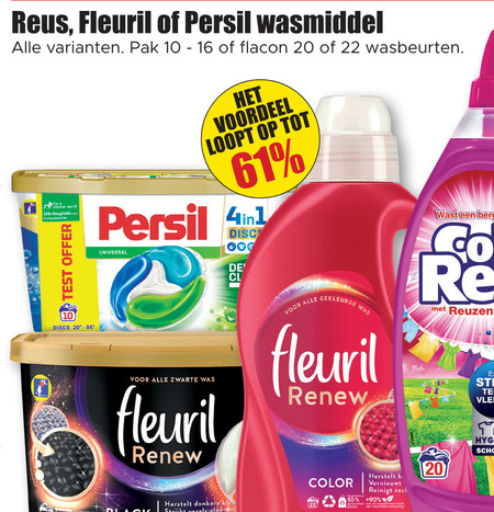 Color Reus Wasmiddel Folder Aanbieding Bij Dirk Details