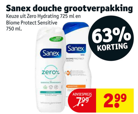 Sanex Douchegel Folder Aanbieding Bij Kruidvat Details