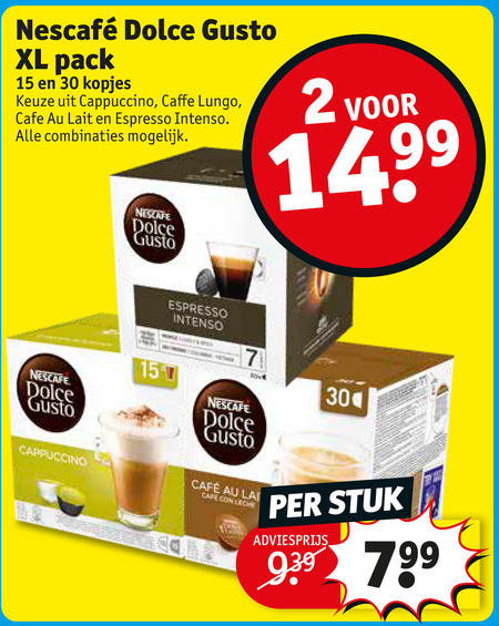 Nescafe Dolce Gusto Capsules Folder Aanbieding Bij Kruidvat Details