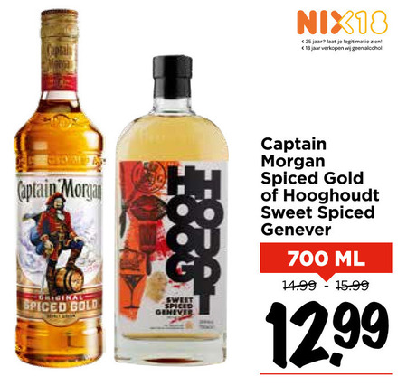 Captain Morgan Rum Folder Aanbieding Bij Vomar Details