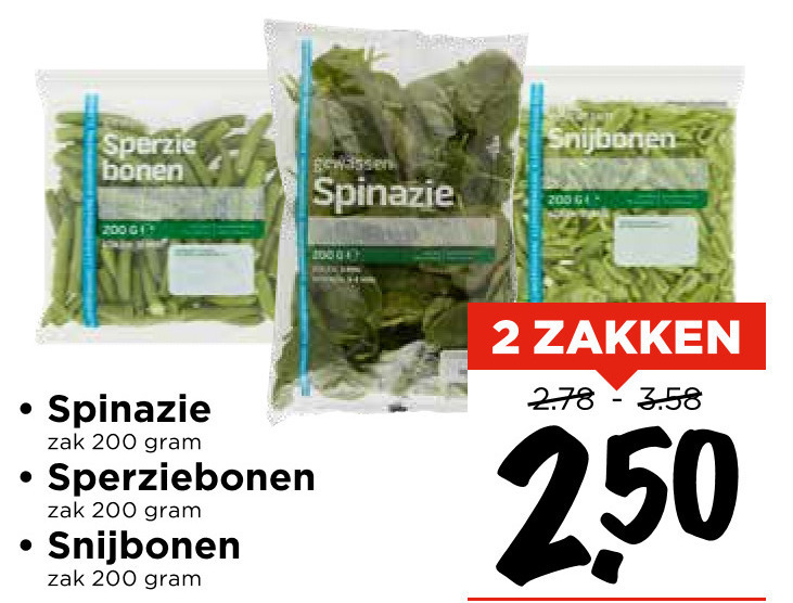 Sperziebonen Snijbonen Folder Aanbieding Bij Vomar Details