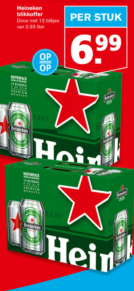 Heineken Blikje Bier Folder Aanbieding Bij Hoogvliet Details