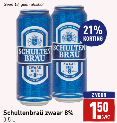 Schultenbrau Speciaalbier Folder Aanbieding Bij Aldi Details