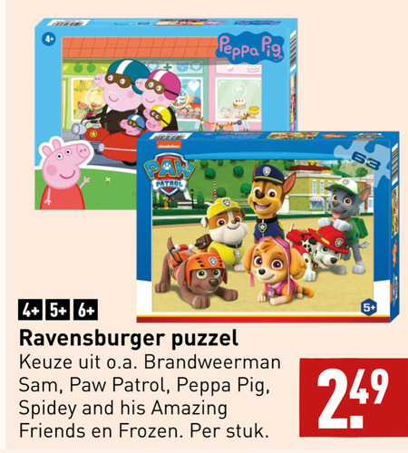 Paw Patrol Legpuzzel Folder Aanbieding Bij Aldi Details