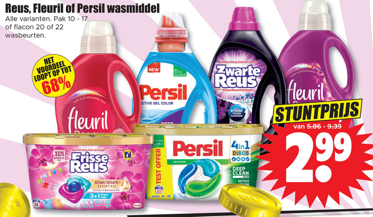 Persil Wasmiddel Folder Aanbieding Bij Dirk Details