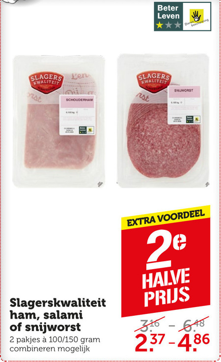 Salami Snijworst Folder Aanbieding Bij Coop Details