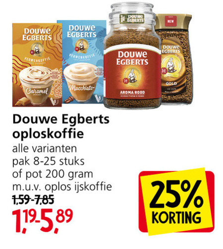 Douwe Egberts Oploskoffie Folder Aanbieding Bij Jan Linders Details