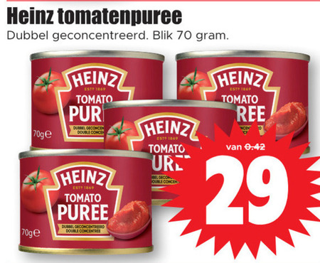 Heinz Tomatenpuree Folder Aanbieding Bij Dirk Details