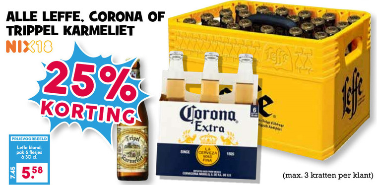 Corona Krat Bier Speciaalbier Folder Aanbieding Bij Boons Markt Details