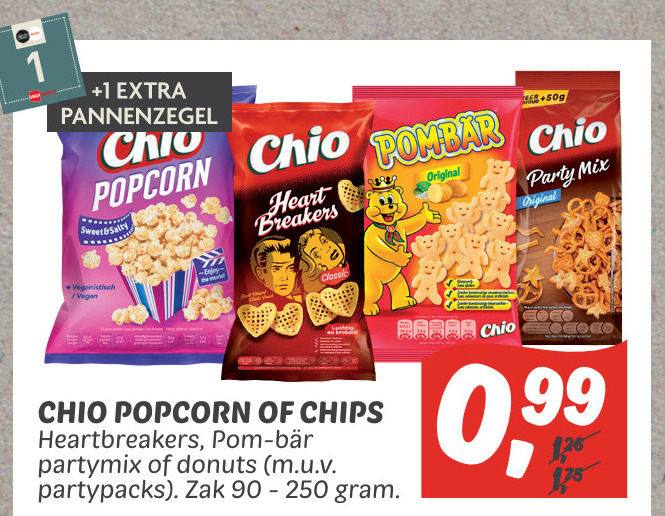 Chio Popcorn Zoutje Folder Aanbieding Bij Dekamarkt Details